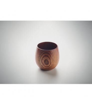 OVALIS Full oak wooden mug 250 ml