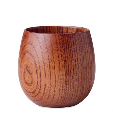OVALIS Full oak wooden mug 250 ml